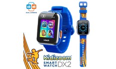 KidiZoom® Smartwatch DX2 (Skateboard Swoosh with Bonus Royal Blue Wristband)